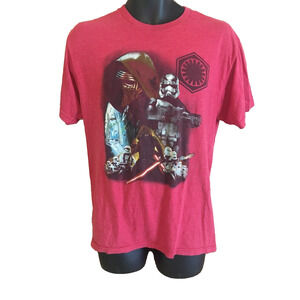 STAR WARS Mens T-Shirt size Large Darth Vader Short Sleeve Tee Dark Side